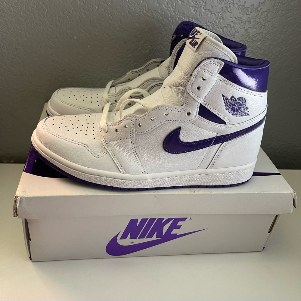 Women’s Air Jordan 1 High OG Court Purple - CD0461 - Size 9.5